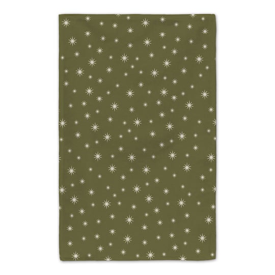 Family Greatest Gift Green Twinkle Tea Towel - Set of 2